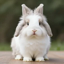 fluffy bunny puppy hybrid