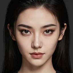 a portrait of dilraba dilmurat revy from black lagoon, smirk, symmetrical eyes, symmetrical face, art by lois van baarle and loish and ross tran and rossdraws and sam yang and samdoesarts and artgerm, digital art, highly detailed, intricate, sharp focus, trending on artstation hq, deviantart, unreal engine 5, 4 k uhd image