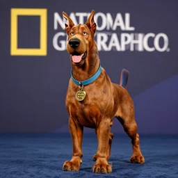 national geographic professional photo of scooby - doo, award winning