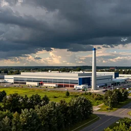 wolfsburg but without vw factory, google maps view