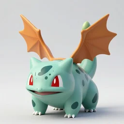 photorealistic bulbasaur, hd photography