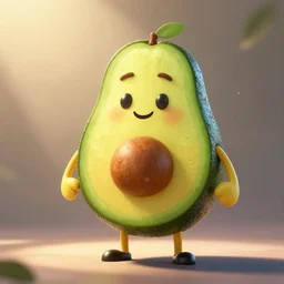 super avocado man, superman, unreal engine, anthropomorphic avocado, pixar, new scifi movie
