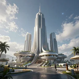 in a galaxy far far away architecture will be, digital art, cinematic lighting, detailed, hyper realistic, 8 k octan render, unreal 5