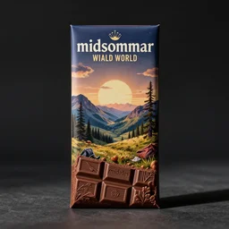 midsommar inspired chocolate bar packaging, label design, behance, packaging of the world, award, front label, packaging design, craft
