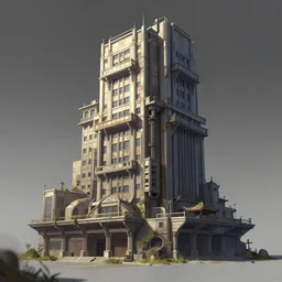 building, digital Art, artstation, Greg rutkowski, Trending artstation,