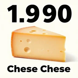 a 1 9 9 0 poster advertising cheese