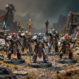 runescape characters as warhammer tabletop figurines