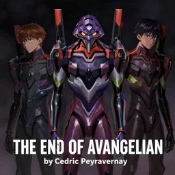 The End of Evangelion, by Cedric Peyravernay, highly detailed, excellent composition, cinematic concept art, dramatic lighting, trending on ArtStation