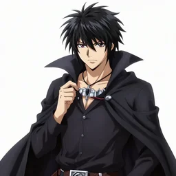 still of dark wizard in deathnote :: anime style, anime, realistic anime, hyper realistic anime detailed, hyper detailed, highly detailed, symmetrical, symmetrical eyes, in the style of deathnote