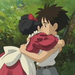 still image from the new studio ghibli animated film'the revolution that destroyed the government'