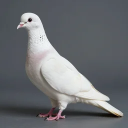 high quality studio photography of a dove, solid background - W 960
