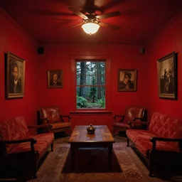 the red room from twin peaks