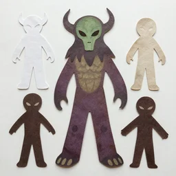 cthulhu vintage paper dolls