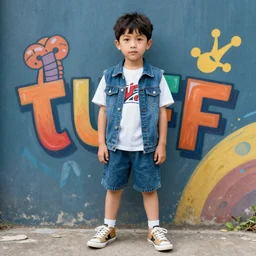 a boy style TUFF art