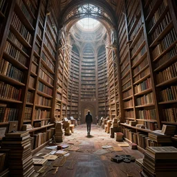 a portal into another dimensions opening up a library, digital art, intricate, highly detailed, dynamic lighting, photorealistic, sharp focus, artgerm and greg rutkowski, wlop, unreal engine, 8 k