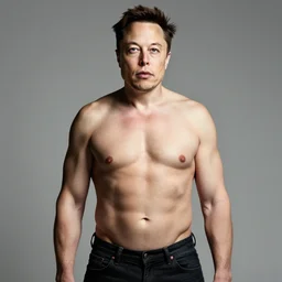 elon musk sexy body