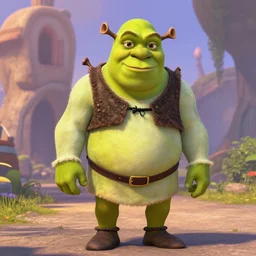 shrek in a pixar movie