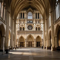 interior notre dame, ascher clemens, home, interior, octane render, deviantart, cinematic, key art, hyperrealism, canon eos c 3 0 0, ƒ 1. 8, 3 5 mm, 8 k, medium - format print