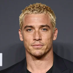 jason mamoa with short blonde hair and clean shaven
