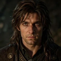 a highly detailed full - size portrait of a hobbit sorcerer with piercing eyes, extremely moody lighting, hyperrealistic, octane render, rpg portrait, ambient light, dynamic lighting, art by artgerm and frank frazetta and alex horley and alphonse mucha