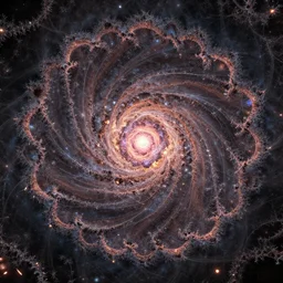 a fractal universe in exquisite detail. 8 k, trending on artstation.