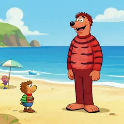 where's wally at the beach