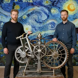 divine chaos engine by karol bak and vincent van gogh and joe fenton