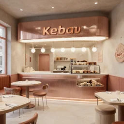 Kebab Shop interior design by HR GIGER