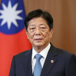 portrait of Taiwan president