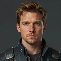 portrait of a man by Greg Rutkowski, Chris Pratt as James Holden in The Expanse Remake, scifi, highly detailed portrait, digital painting, artstation, concept art, smooth, sharp foccus ilustration, Artstation HQ. -