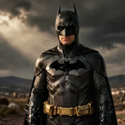 film still of jerome powell as batman