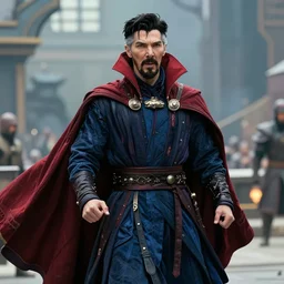 film still of mammootty as Doctor Strange in the Multiverse of Madness, action scene, cinematic