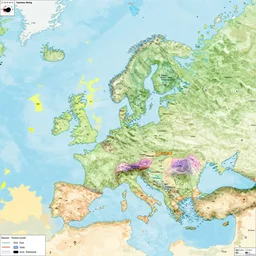 an alternative 8k world maps with alternative borders