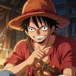 luffy as mangaka