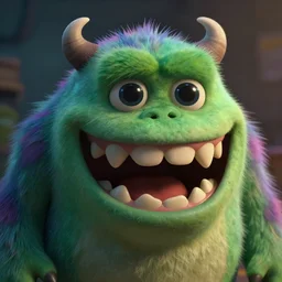 monster with a very toothy smile, 8 k, shallow depth of field, greg rutkowski, moody lighting, ultra high detail, concept art,