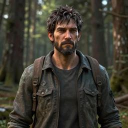 hyper realistic character portrait of gritty in the woods, ultra realistic, hyper realism, 3 d character model, substance painter, painted texture maps, smooth, concept art, octane render, 8 k
