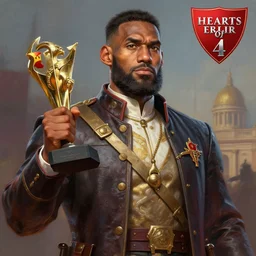 hearts of iron 4, 1 9 4 4, a character portrait by wang lu, chinese communist lebron james, polycount contest winner, sots art, colorized, detailed painting, glorious