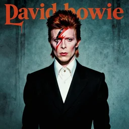 cover art david bowie album low. folk horror.