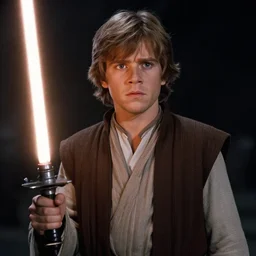 film still from star wars the empire strikes back, young sebastian stan as luke skywalker, ridley scott,