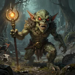 monster teeth goblin mage