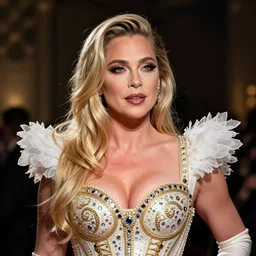 brad pitt dressed in a lady gaga costume