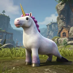 unicorn walrus, ark survival evolved screenshot, unreal engine 5