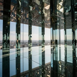 a universe made of mirrors
