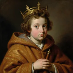 Baroque painting of a Monk, inspired by Gustav Moreau and Wayne Barlowe, exquisite detail, hyper realism, ornate, exquisite detail, cute face