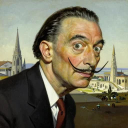 A screenshot from Minas Terith, extra detailed, oil painting by Salvador Dali