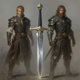 fantasy enchanted sword, by justin gerard and greg rutkowski, digital art, realistic painting, fantasy, dnd, very detailed, high definition, trending on artstation