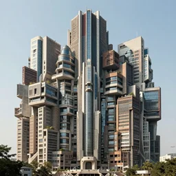 a furturistic behemoth brutalist palace built in brutalism architecture, ten by ten kilometers large, diverse unique building geometry full of shapes and corners, photography