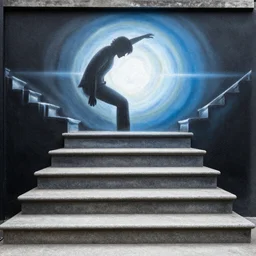 stairway to heaven, airbrush