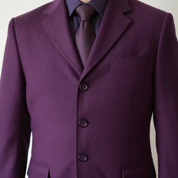 a smokers jacket, high quality wear, deep purpke tones