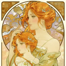 detailed portrait of amber heard by alphonse mucha, ayami kojima, yoshitaka amano, charlie bowater, karol bak, greg hildebrandt, jean delville, and mark brooks, art nouveau